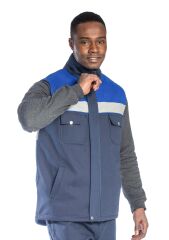 SafeSawa Oscar Yelek Lacivert Saks Mavi