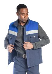 SafeSawa Oscar Yelek Lacivert Saks Mavi