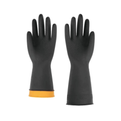 Starline D-Model Doğal Kauçuk İş Eldiveni 0,80mm 34cm EN388-1000X