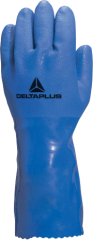 Delta Plus Ve780 Premium Pamukjarse Astar Pvc Kaplı Kimyasal Eldiven 30 Cm