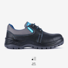 Mekap Pro Jüpiter 101 S1 SRC Baskılı Deri Çelik Burun İş Ayakkabısı
