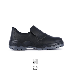 Mekap Pro Medley 060-01 S2 SRC Siyah Vidala Deri Çelik Burun İş Ayakkabısı