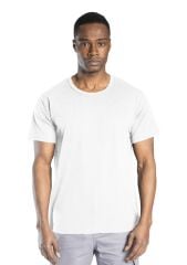 SafeSawa Regular Basic Bisiklet Yaka T-Shirt Beyaz