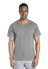 SafeSawa Regular Basic Bisiklet Yaka T-Shirt Gri