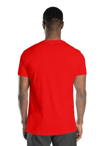 SafeSawa Regular Basic Bisiklet Yaka T-Shirt Kırmızı