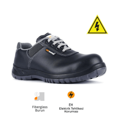 Mekap Pro Policap 294-01 S2 SRC Vidala Deri Fiberglass Burun Elektrikçi İş Ayakkabısı