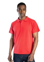 SafeSawa Regular Polo Pike T-Shirt Kırmızı