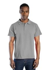 SafeSawa Regular Polo Pike T-Shirt Gri