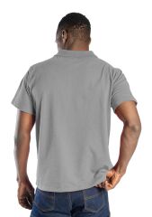 SafeSawa Regular Polo Pike T-Shirt Gri