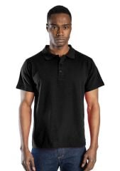 SafeSawa Regular Polo Pike T-Shirt Siyah