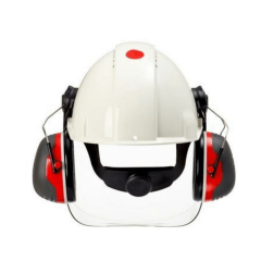 3M™ G3000 Beyaz Baret Uvicator Mandallı Havalandırmalı Plastik Ter Bantlı