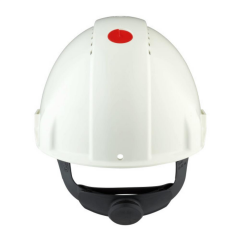 3M™ G3000 Beyaz Baret Uvicator Mandallı Havalandırmalı Plastik Ter Bantlı