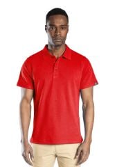 SafeSawa Elegans Polo Pike T-Shirt Kırmızı