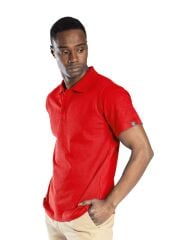 SafeSawa Elegans Polo Pike T-Shirt Kırmızı