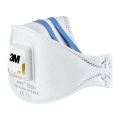 3M 9322+ Ventilli Toz Maskesi FFP2 Aura