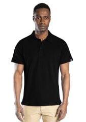 SafeSawa Elegans Polo Pike T-Shirt Siyah