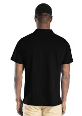 SafeSawa Elegans Polo Pike T-Shirt Siyah