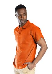 SafeSawa Elegans Polo Pike T-Shirt Turuncu