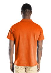 SafeSawa Elegans Polo Pike T-Shirt Turuncu