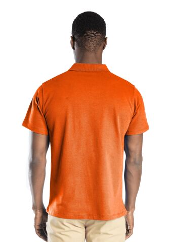 SafeSawa Elegans Polo Pike T-Shirt Turuncu