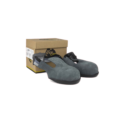 Oks Ayak Burun Koruyucu Lead Shoe Cap Süet Gri