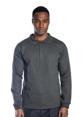SafeSawa Regular Polo Sweatshirt Antrasit