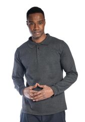 SafeSawa Regular Polo Sweatshirt Antrasit