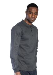 SafeSawa Regular Polo Sweatshirt Antrasit