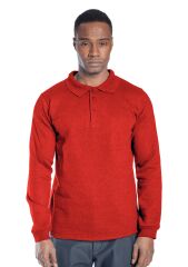SafeSawa Regular Polo Sweatshirt Kırmızı