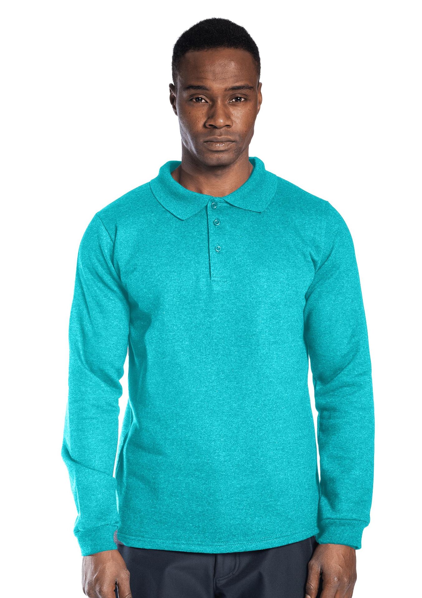SafeSawa Regular Polo Sweatshirt Turkuaz
