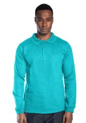 SafeSawa Regular Polo Sweatshirt Turkuaz