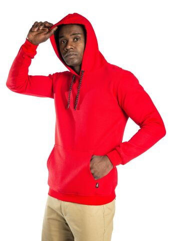 SafeSawa Elegans Kapüşonlu Sweatshirt Kırmızı
