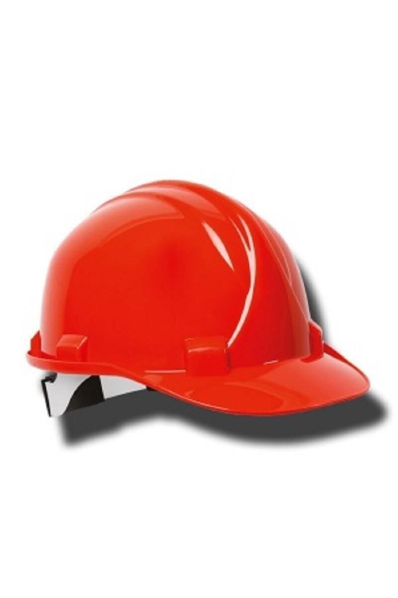 Essafe GE 1537 Vidalı Ekonomik Baret Kırmızı