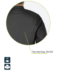 SafeSawa Destekli (Kaynakçı) T-shirt Lacivert