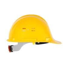 Essafe GE 1548 Havalandırmalı Kulaklık Takılabilir Sürgülü Baret Sarı