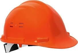 Essafe GE 1548 Havalandırmalı Kulaklık Takılabilir Sürgülü Baret  Turuncu