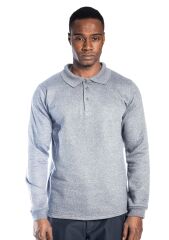 SafeSawa Regular Polo Sweatshirt Gri