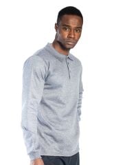SafeSawa Regular Polo Sweatshirt Gri