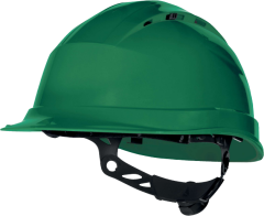 Delta Plus Quartz Up 4 Havalandırmalı Rotor Ayarlı Polipropilen Güvenlik Bareti Yeşil