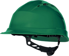 Delta Plus Quartz Up 4 Havalandırmalı Rotor Ayarlı Polipropilen Güvenlik Bareti Yeşil