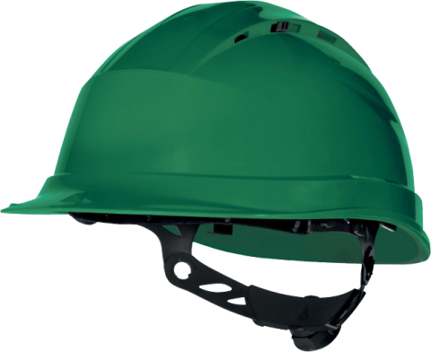 Delta Plus Quartz Up 4 Havalandırmalı Rotor Ayarlı Polipropilen Güvenlik Bareti Yeşil