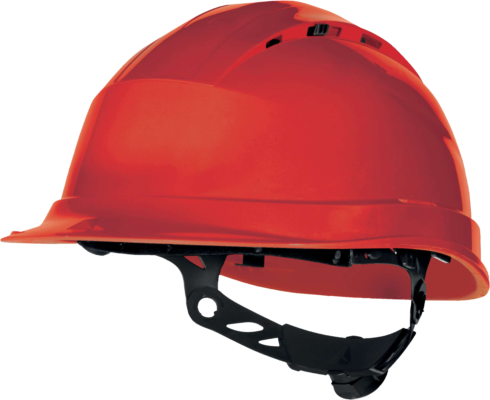 Delta Plus Quartz Up 4 Havalandırmalı Rotor Ayarlı Polipropilen Güvenlik Bareti Kırmızı