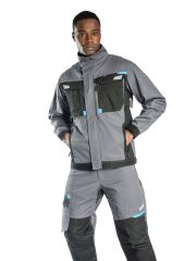 SafeSawa Master Ceket / Gri-Siyah