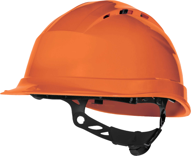 Delta Plus Quartz Up 4 Havalandırmalı Rotor Ayarlı Polipropilen Güvenlik Bareti Turuncu