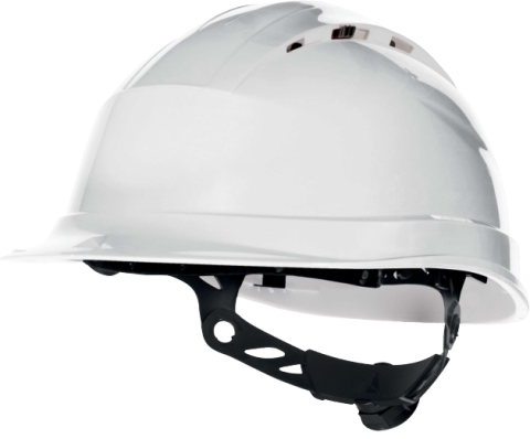 Delta Plus Quartz Up 4 Havalandırmalı Rotor Ayarlı Polipropilen Güvenlik Bareti Beyaz