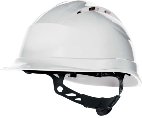 Delta Plus Quartz Up 4 Havalandırmalı Rotor Ayarlı Polipropilen Güvenlik Bareti Beyaz