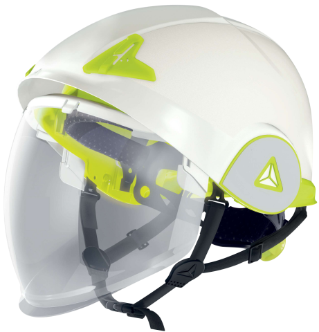 Delta Plus Onyx 2 Abs Çift Kabuklu Entegre Polikarbonat Vizörlü Baret