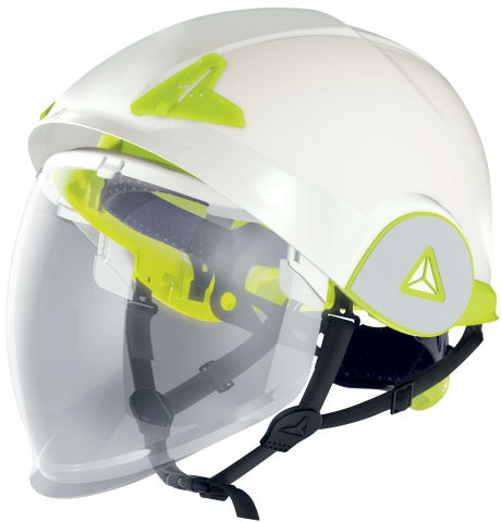 Delta Plus Onyx 2 Abs Çift Kabuklu Entegre Polikarbonat Vizörlü Baret