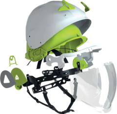 Delta Plus Onyx 2 Abs Çift Kabuklu Entegre Polikarbonat Vizörlü Baret