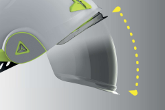 Delta Plus Onyx 2 Abs Çift Kabuklu Entegre Polikarbonat Vizörlü Baret